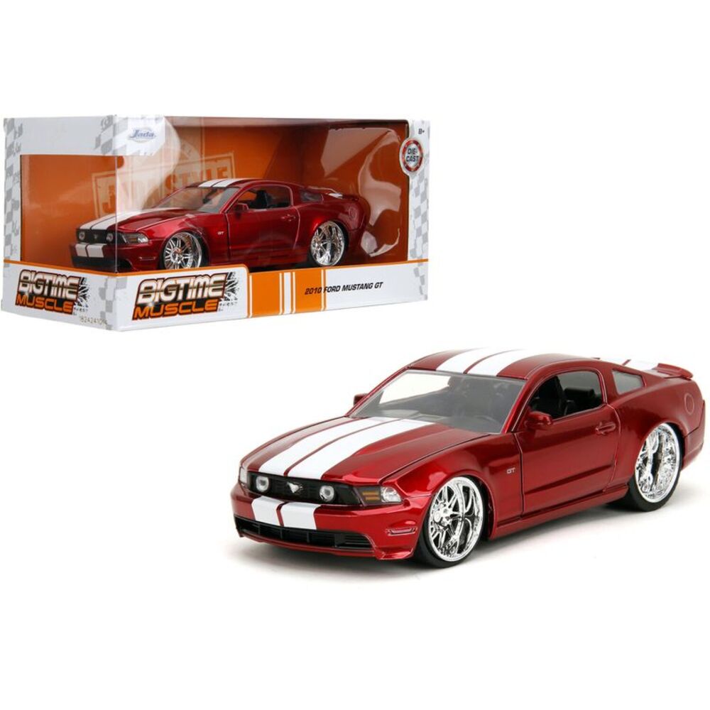 Big Time Muscle - 1:24 2010 Ford Mustang Die-Cast Car COLLECTIBLES